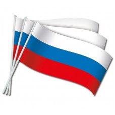 Флажки оформительские (Российская символика)