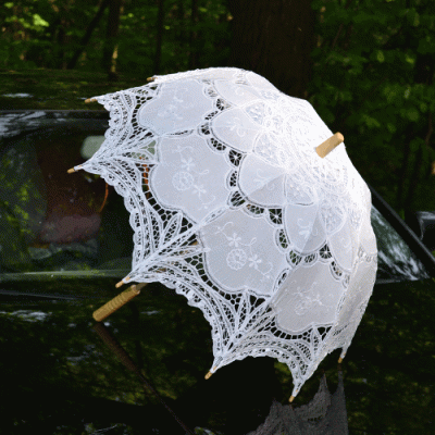Зонтик белый zont004